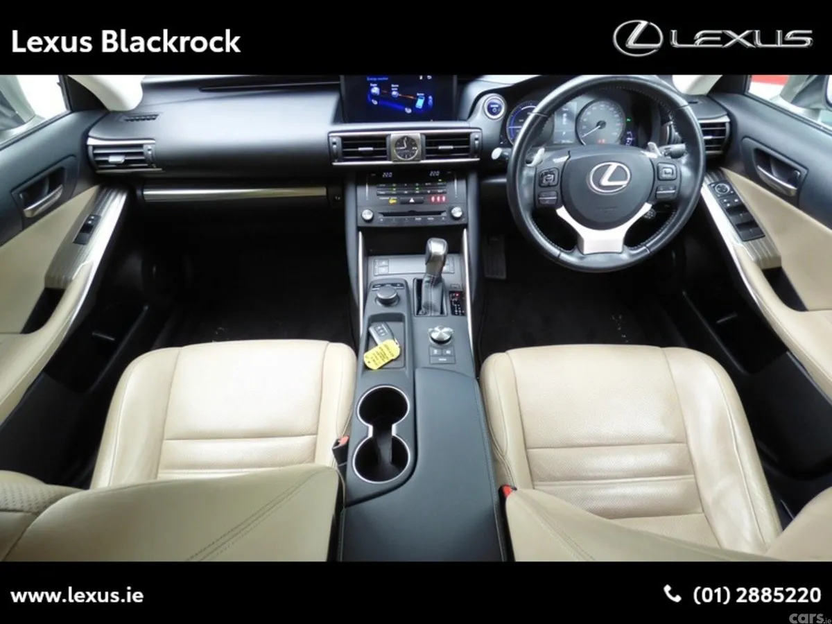 Lexus IS Saloon, Petrol Hybrid, 2017, Silver