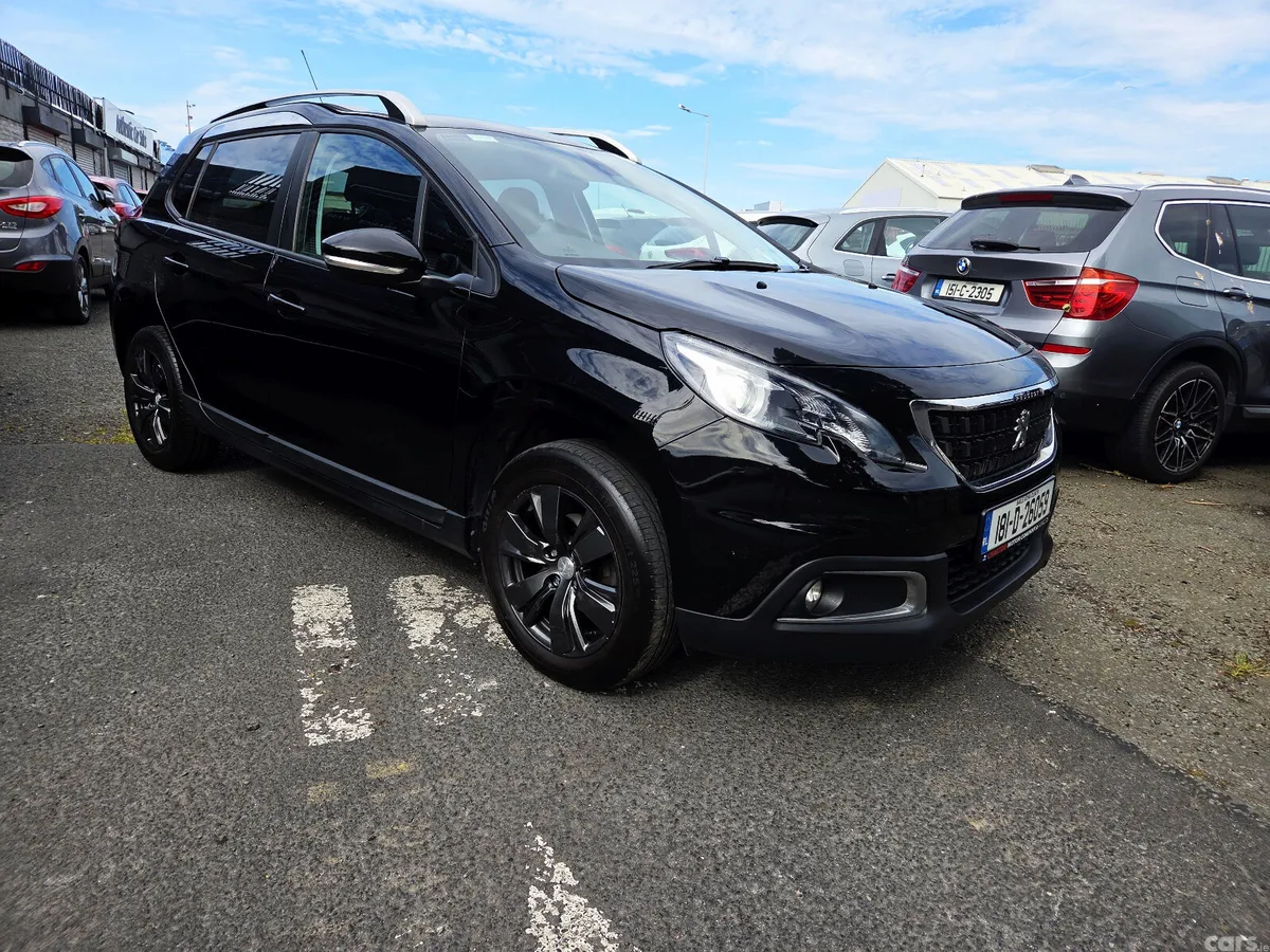 Peugeot 2008 Estate, Petrol, 2018, Black