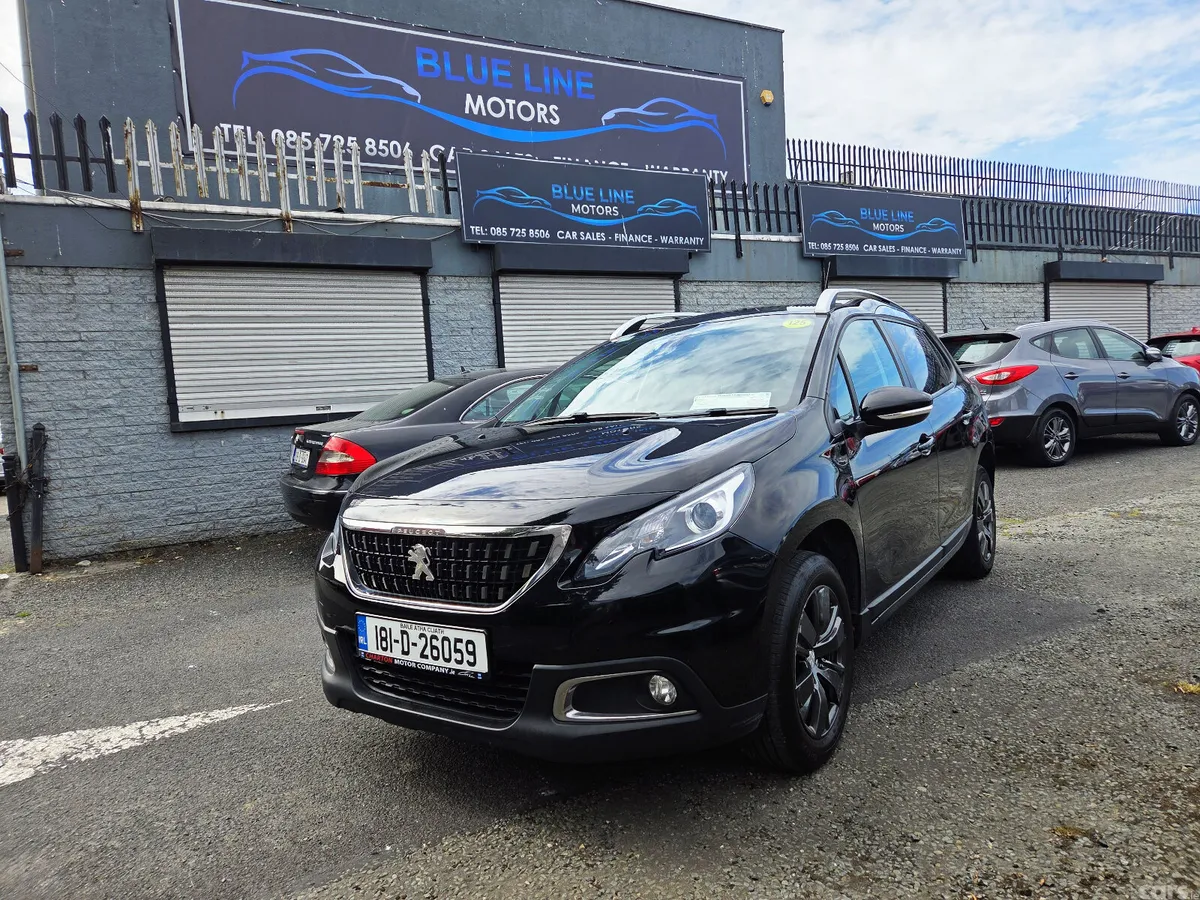 Peugeot 2008 Estate, Petrol, 2018, Black