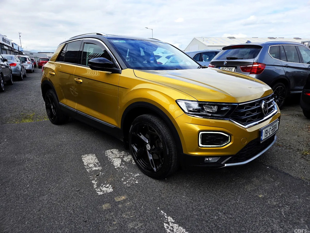 Volkswagen T-Roc SUV, Petrol, 2019, Yellow
