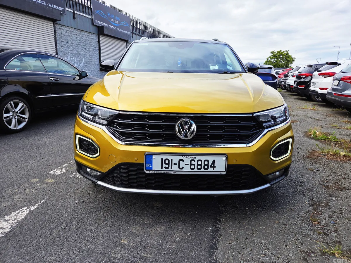Volkswagen T-Roc SUV, Petrol, 2019, Yellow
