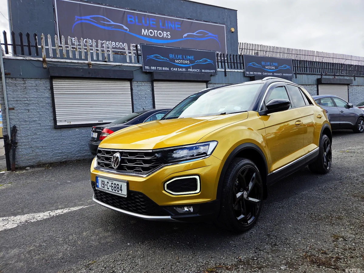 Volkswagen T-Roc SUV, Petrol, 2019, Yellow