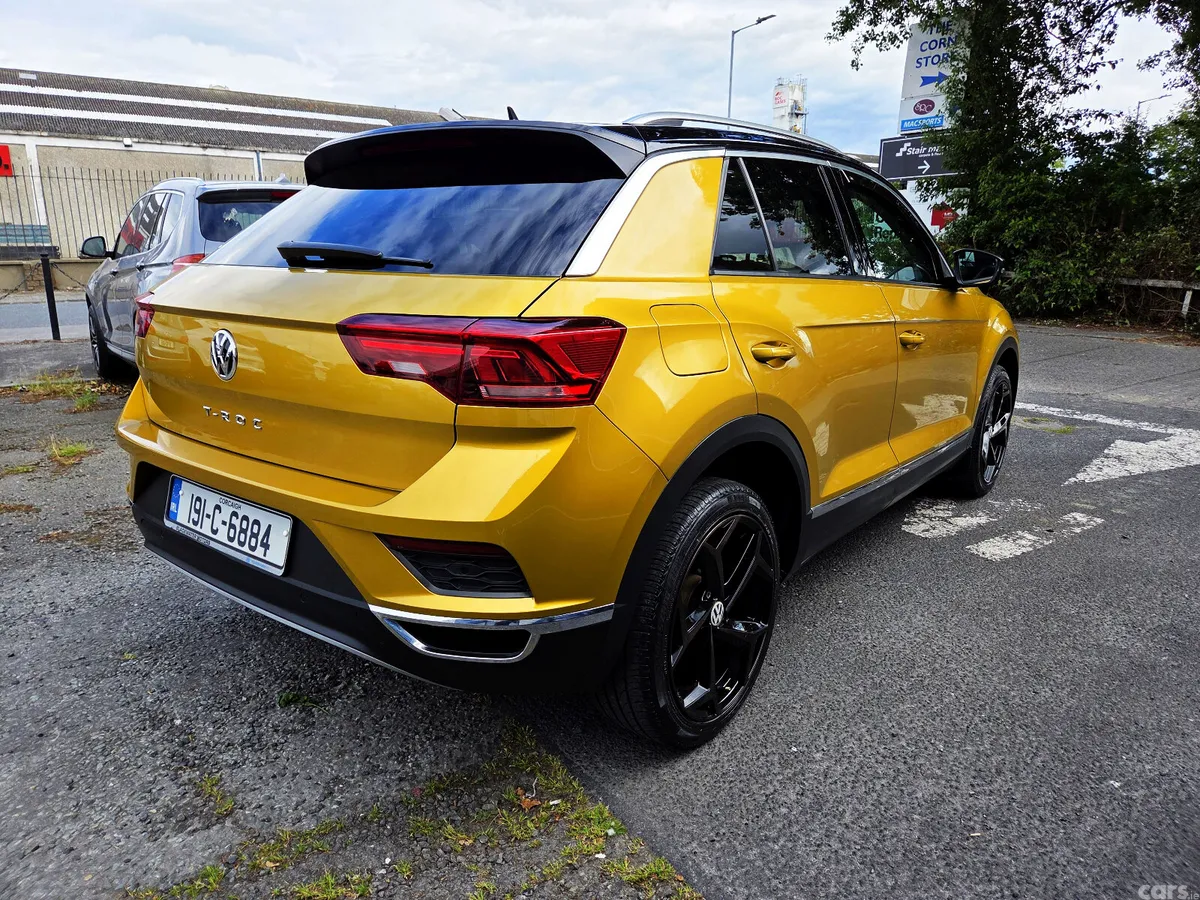 Volkswagen T-Roc SUV, Petrol, 2019, Yellow