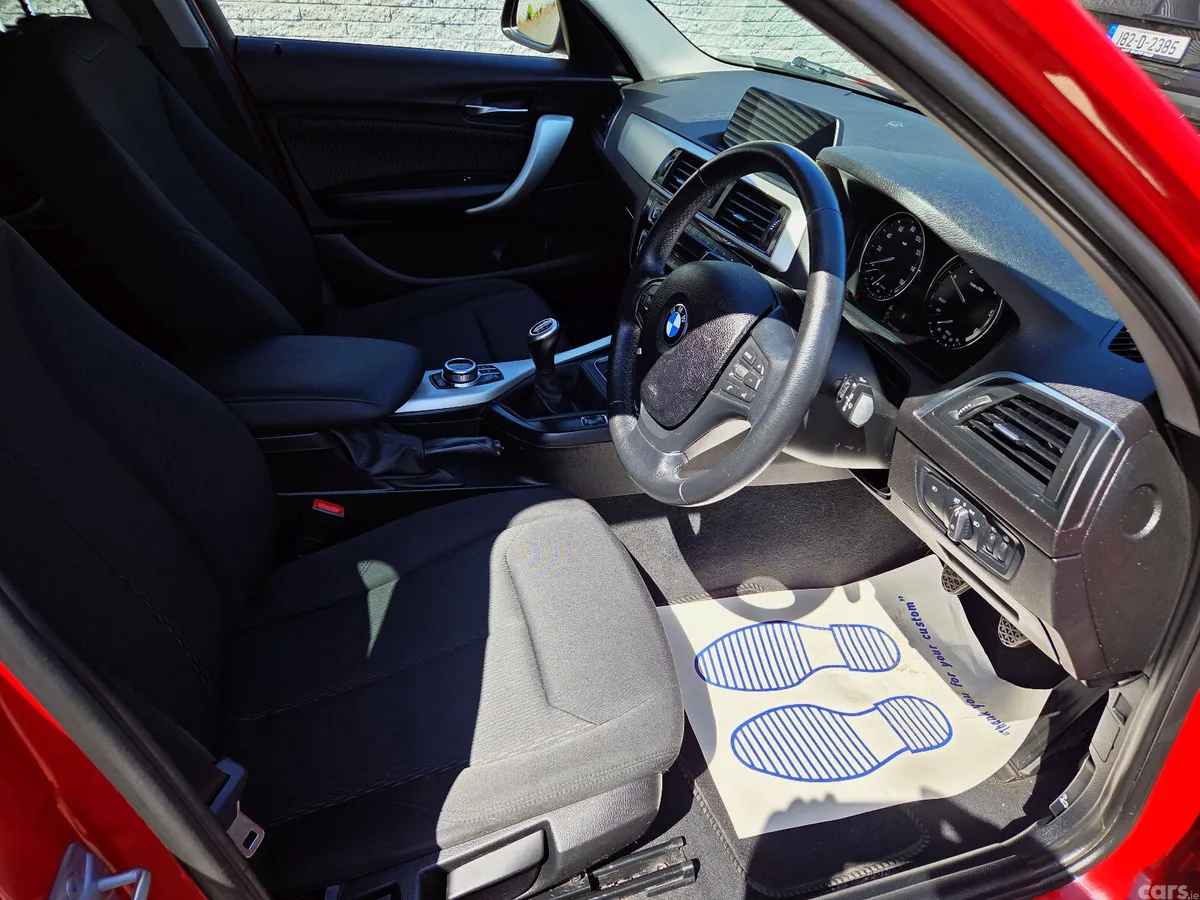 BMW 1-Series Hatchback, Diesel, 2017, Red