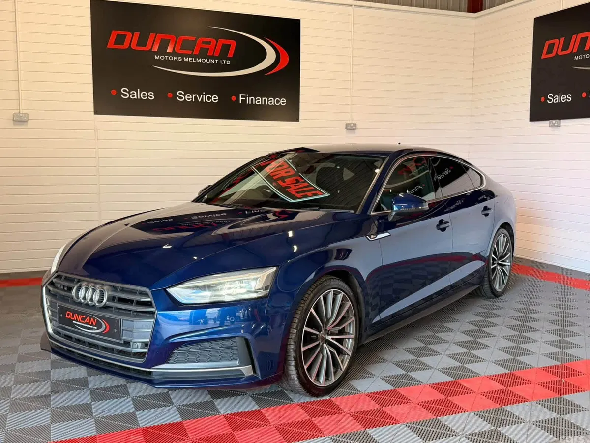 Audi A5 Hatchback, Diesel, 2018, Blue