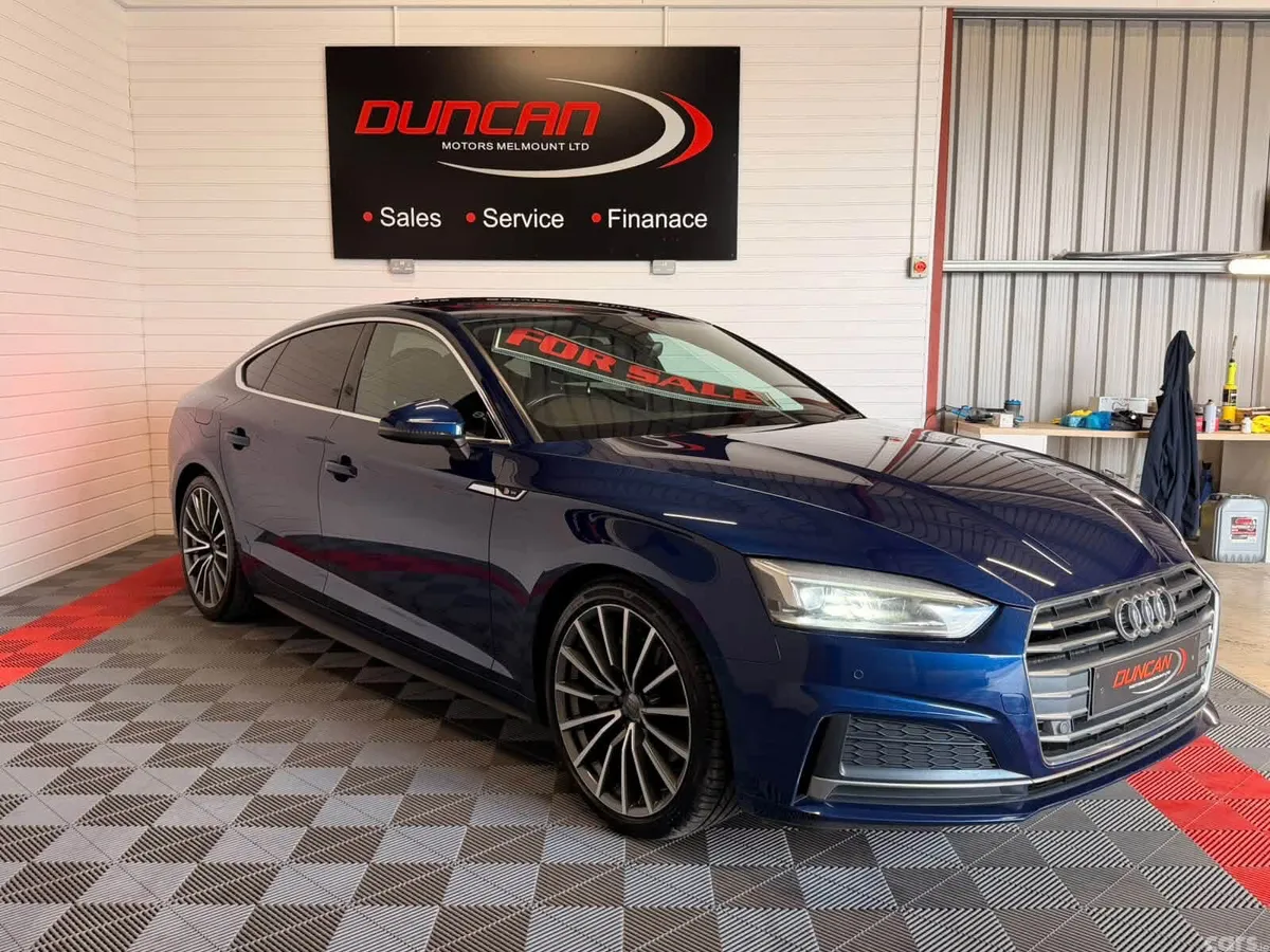 Audi A5 Hatchback, Diesel, 2018, Blue