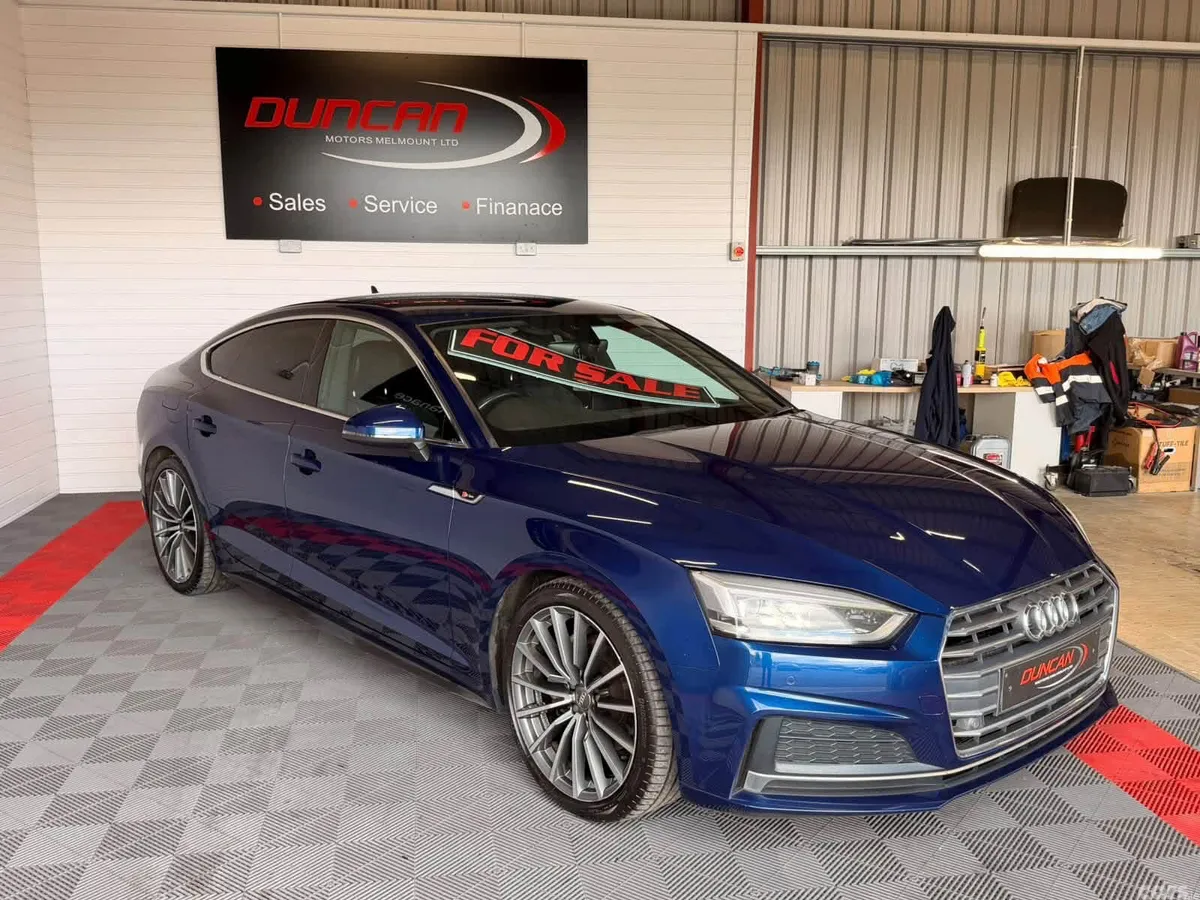 Audi A5 Hatchback, Diesel, 2018, Blue