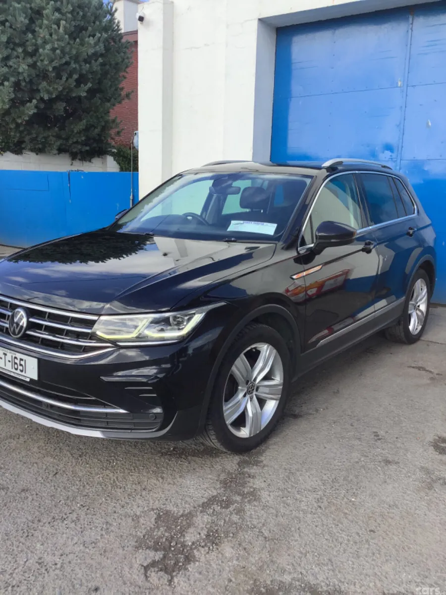 Volkswagen Tiguan SUV, Diesel, 2021, Black