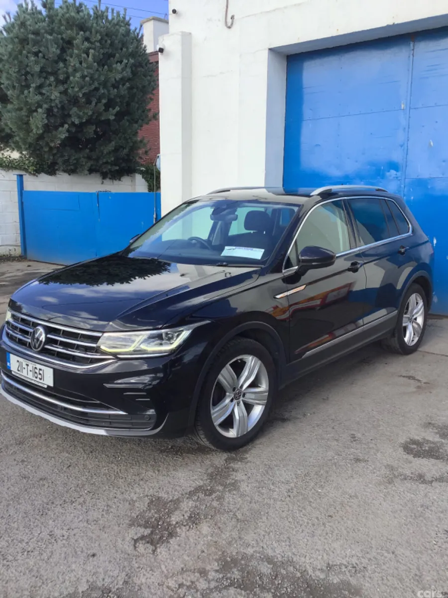 Volkswagen Tiguan SUV, Diesel, 2021, Black