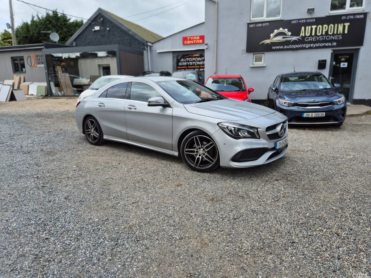 Mercedes-Benz CLA Saloon, Petrol, 2017, Silver