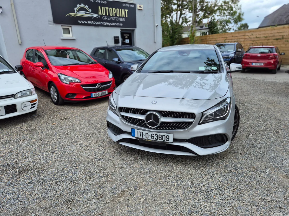 Mercedes-Benz CLA Saloon, Petrol, 2017, Silver