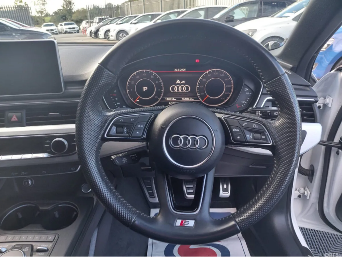 Audi A4 Estate, Petrol, 2018, White