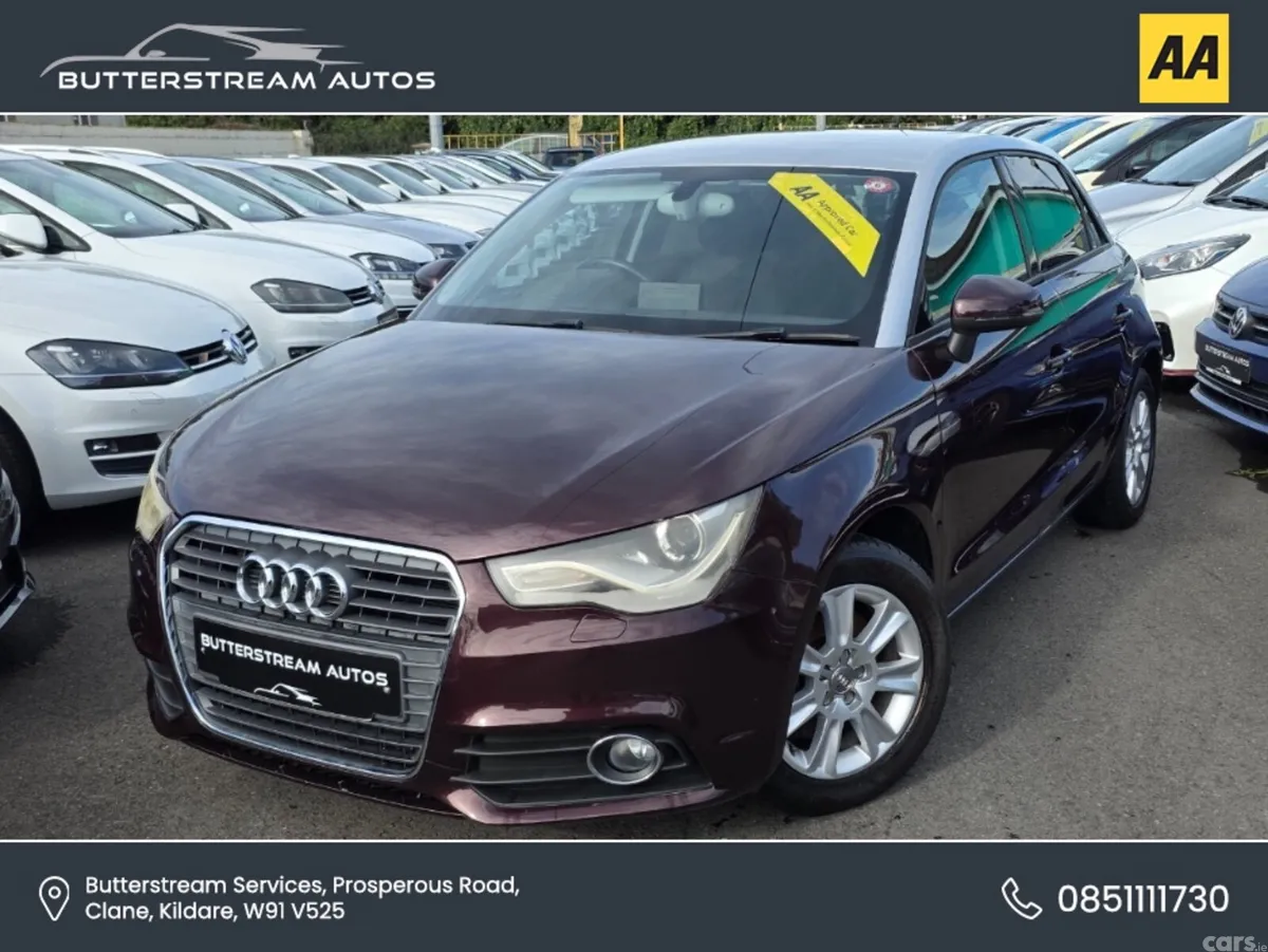Audi A1 Hatchback, Petrol, 2012, Purple