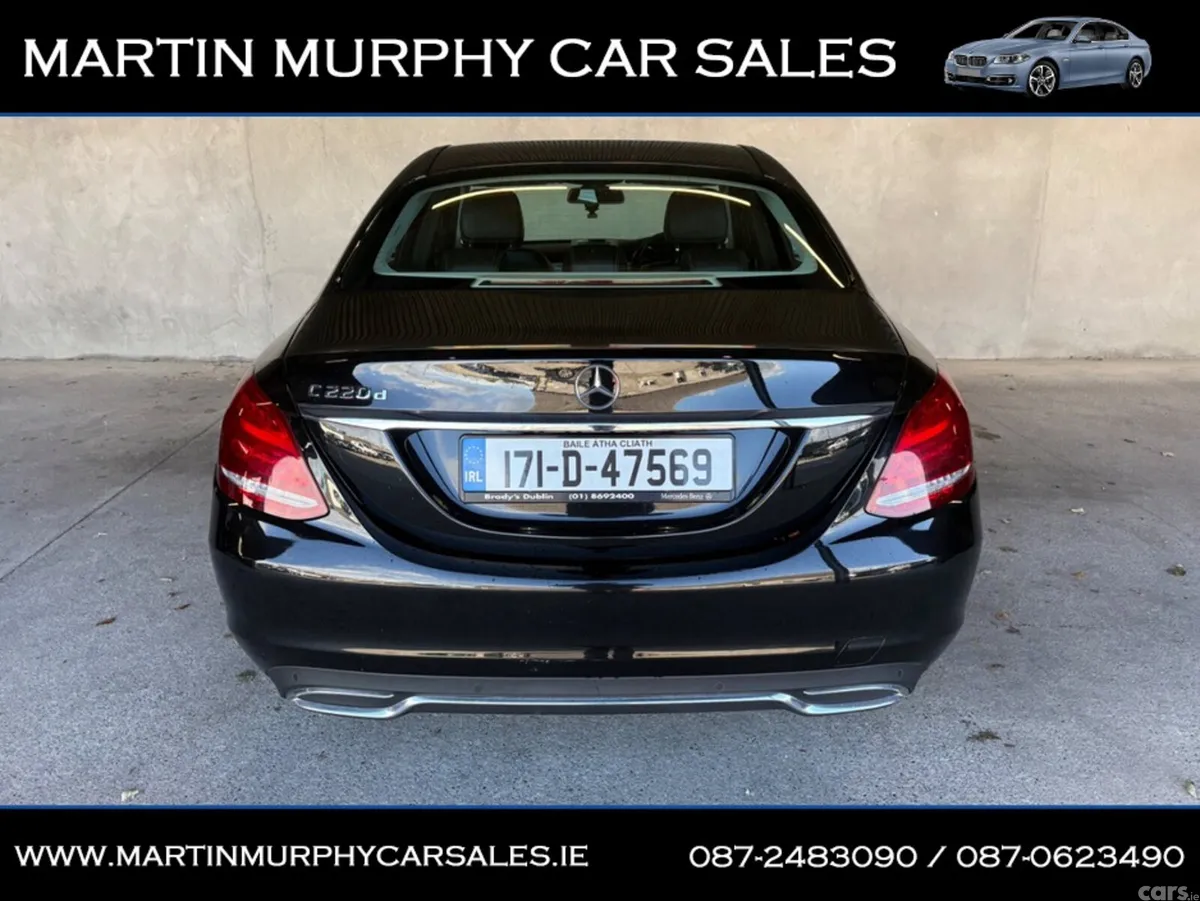 Mercedes-Benz C-Class Saloon, Diesel, 2017, Black