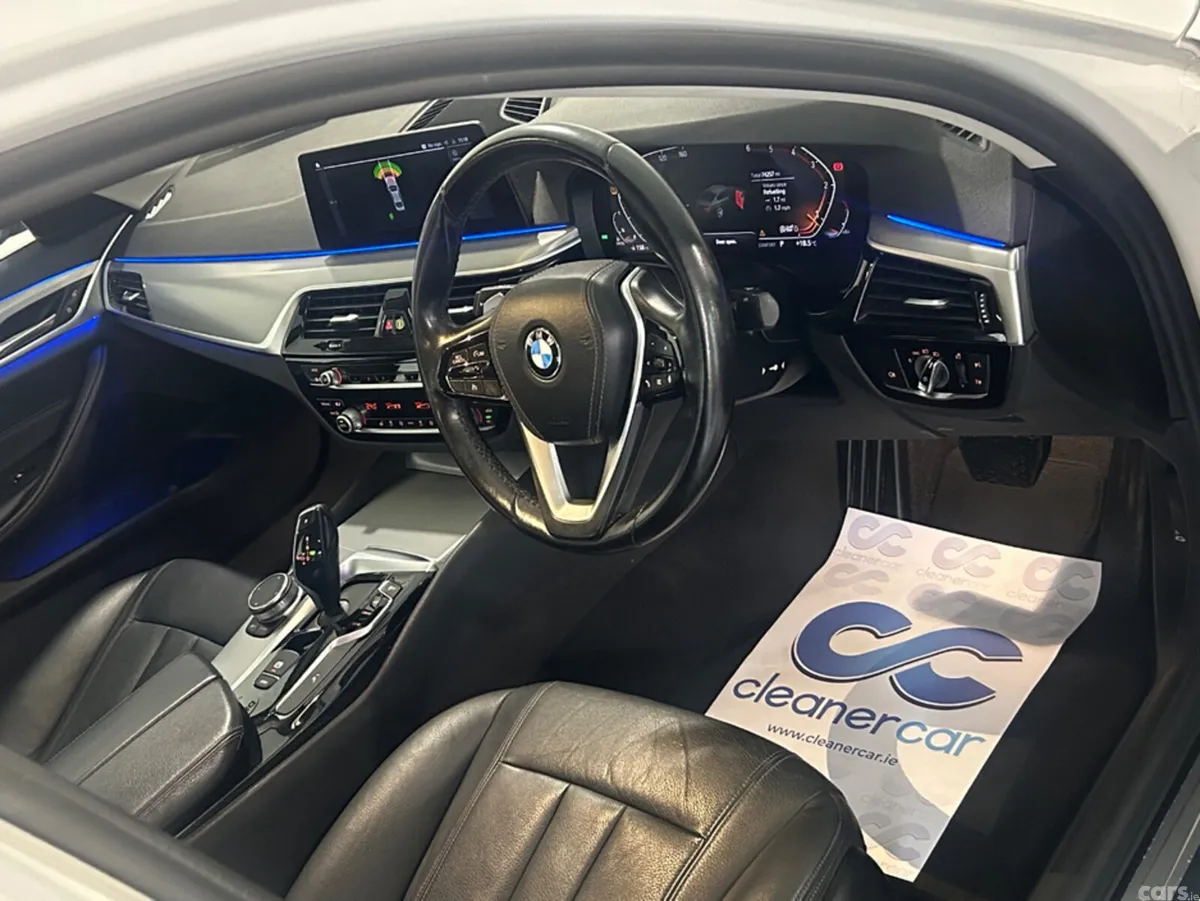BMW 5-Series Saloon, Diesel, 2020, White