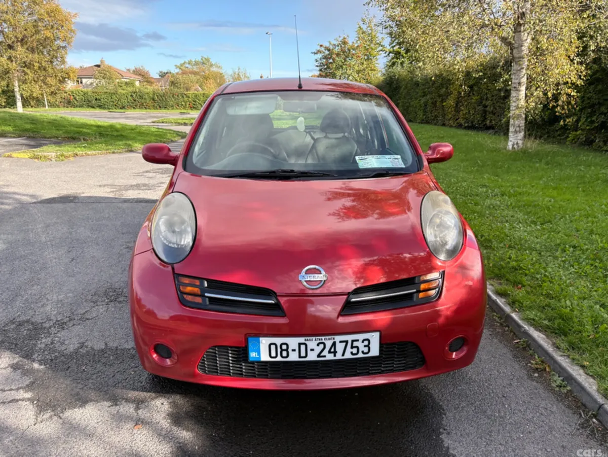 Nissan Micra Hatchback, Petrol, 2008, Red
