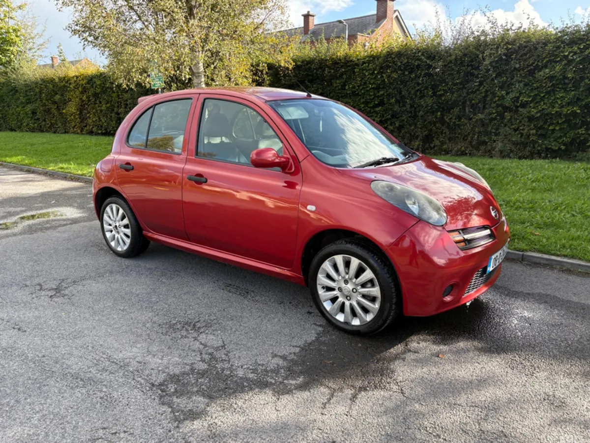 Nissan Micra Hatchback, Petrol, 2008, Red