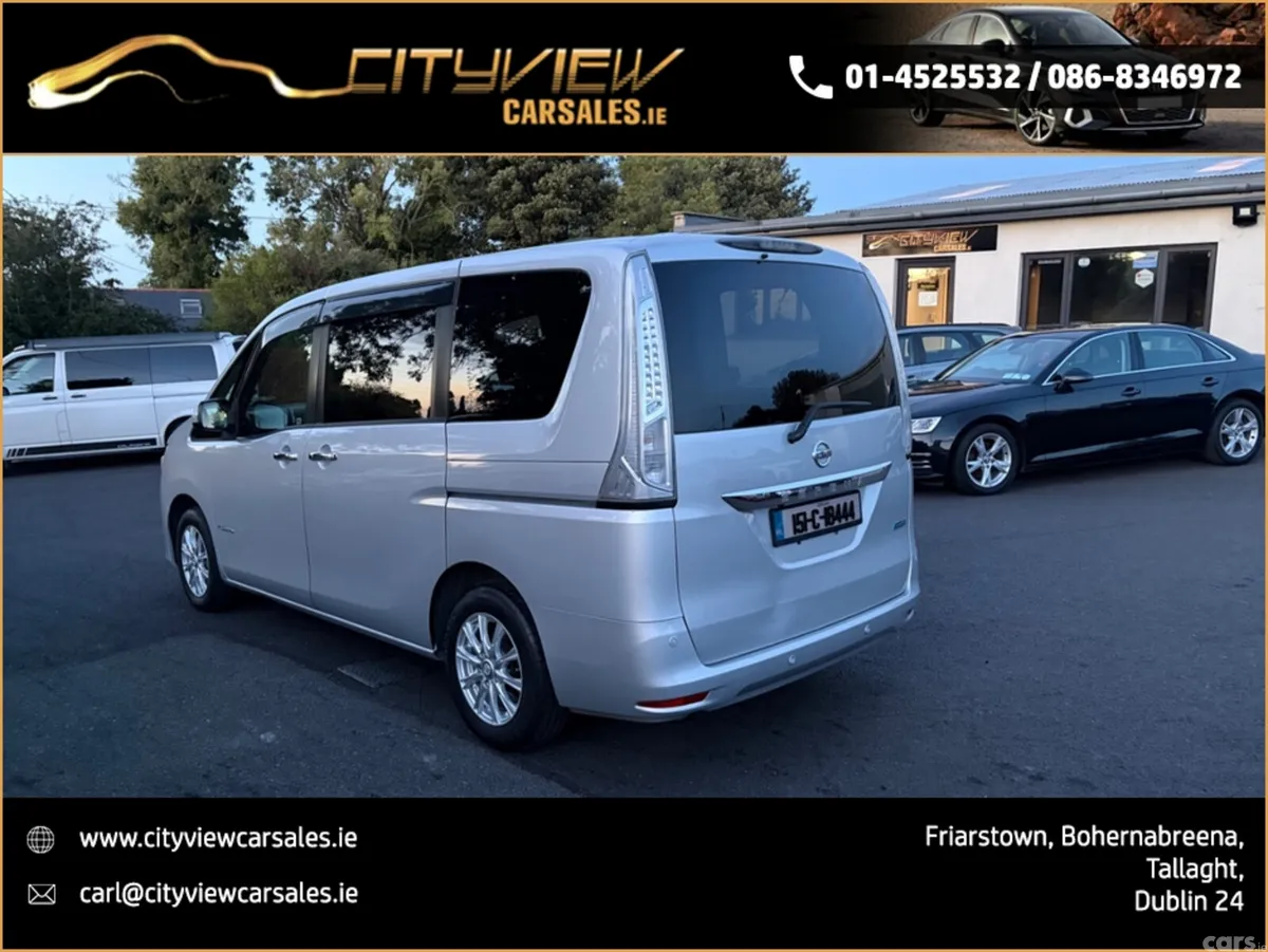 Nissan Serena MPV, Petrol Hybrid, 2015, Silver