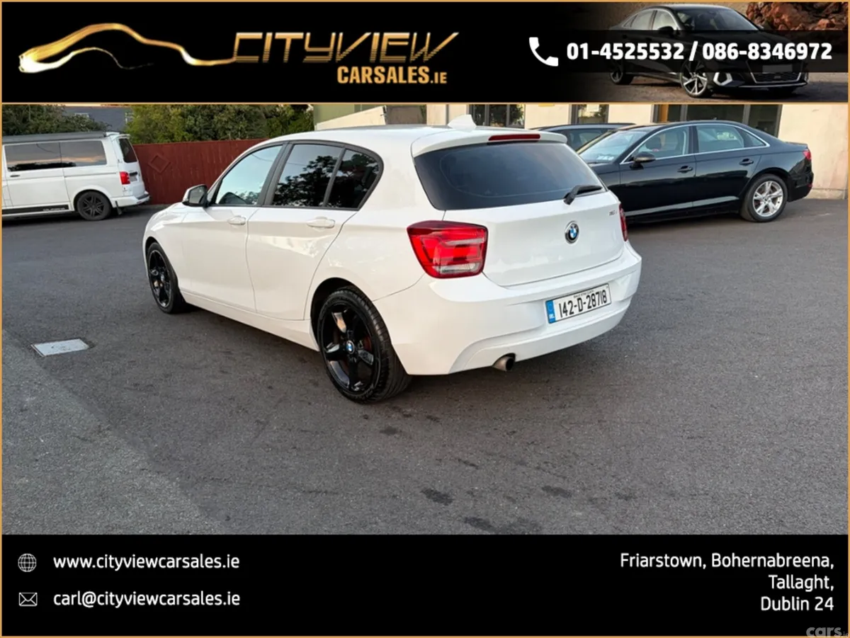 BMW 1-Series Hatchback, Petrol, 2014, White