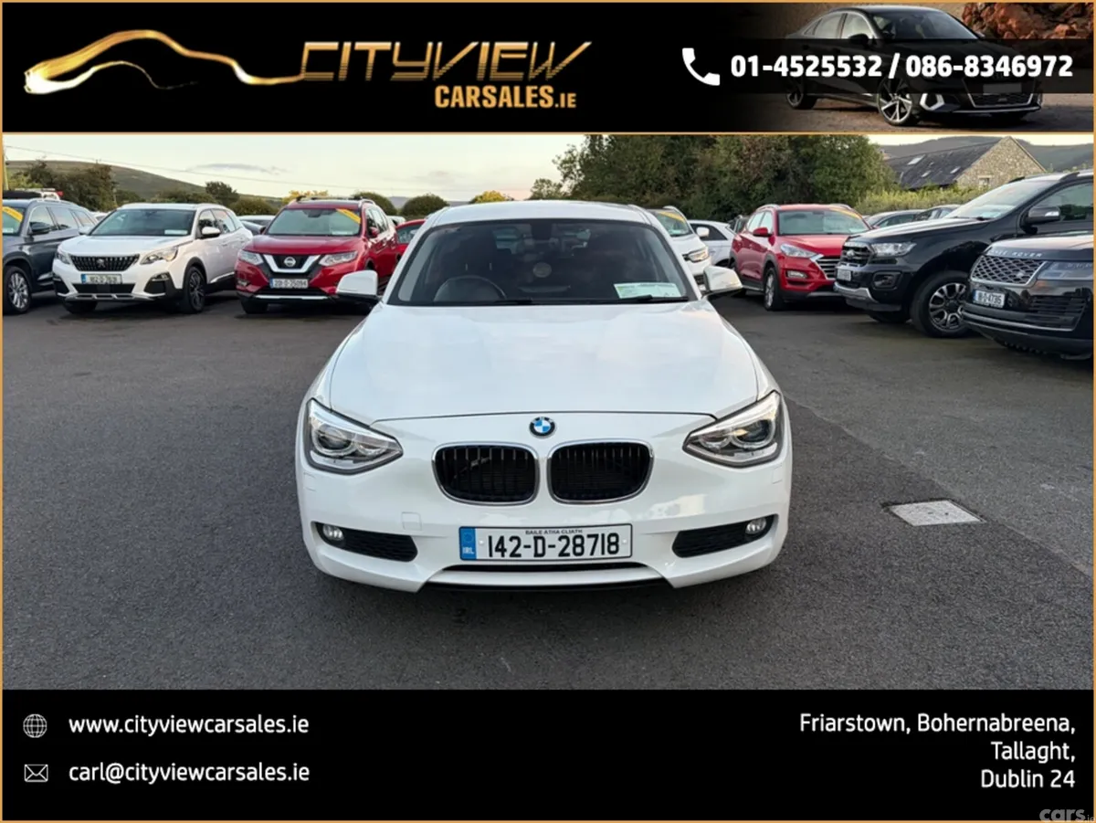 BMW 1-Series Hatchback, Petrol, 2014, White