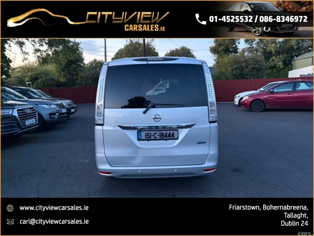 Nissan Serena MPV, Petrol Hybrid, 2015, Silver