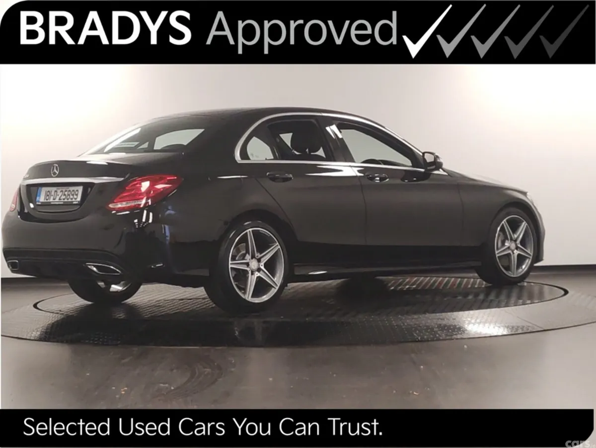 Mercedes-Benz C-Class Saloon, Diesel, 2018, Black