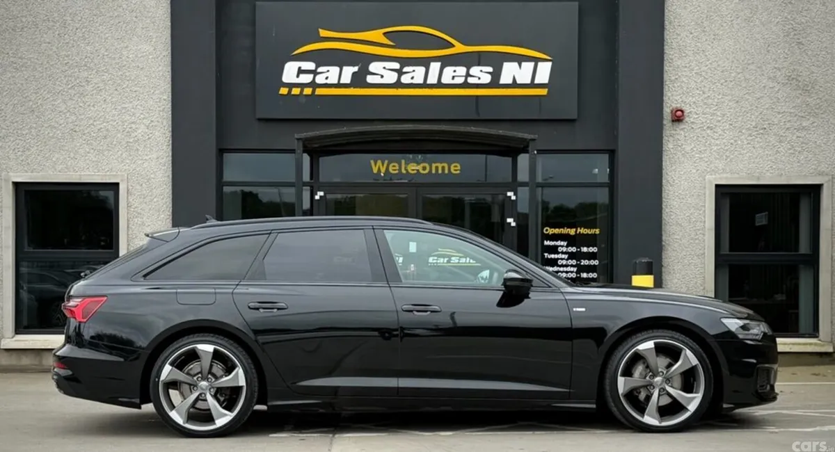 Audi A6 Estate, Diesel Hybrid, 2023, Black