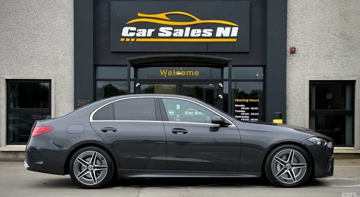 Mercedes-Benz C-Class Saloon, Diesel Hybrid, 2025, Grey