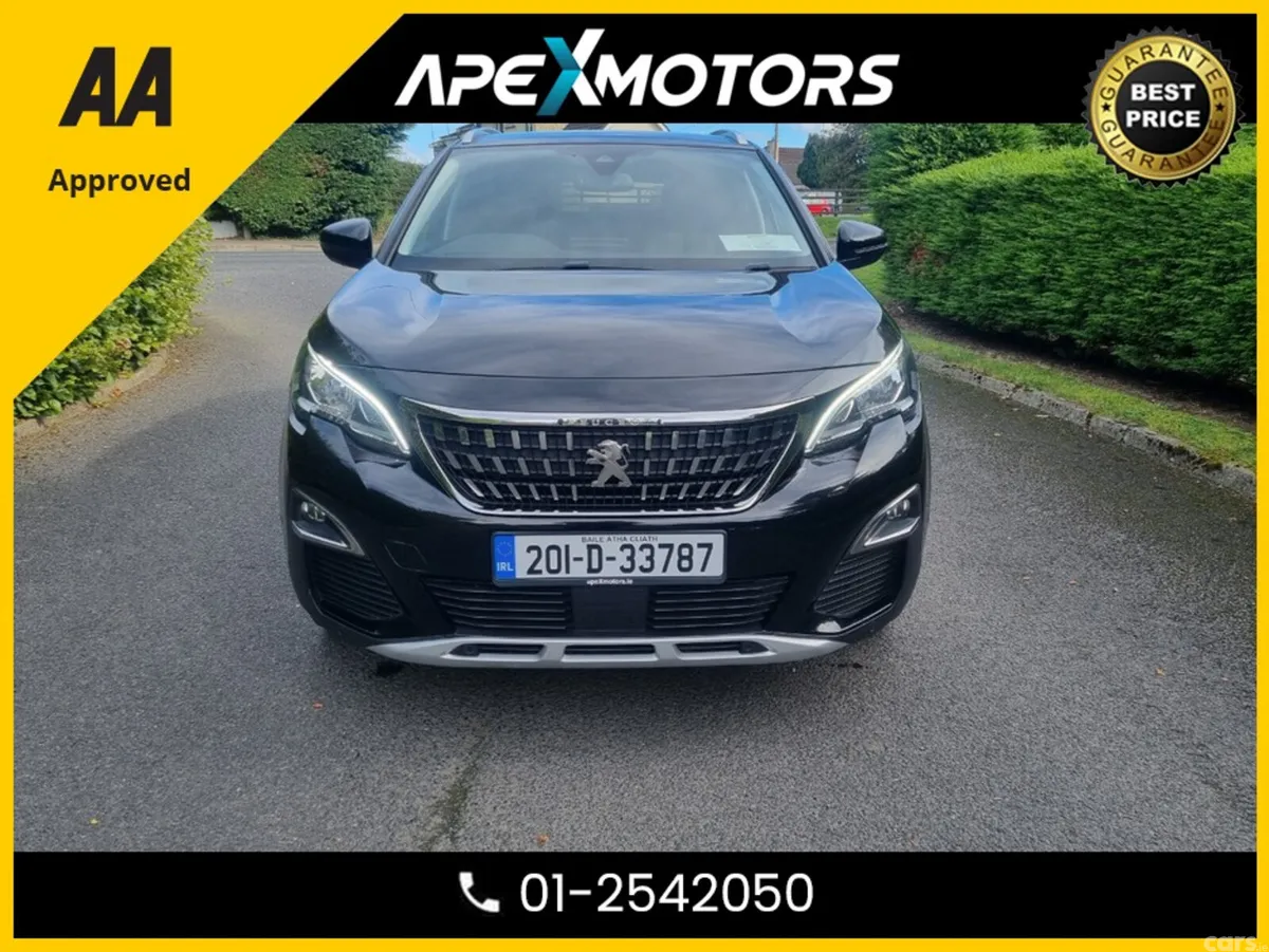 Peugeot 3008 SUV, Diesel, 2020, Black