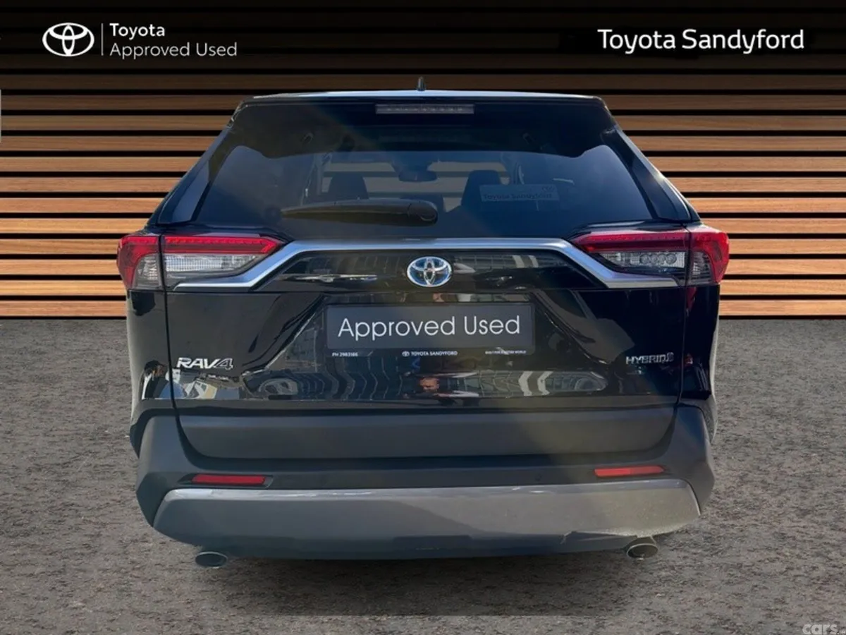 Toyota RAV4 SUV, Petrol Hybrid, 2021, Black