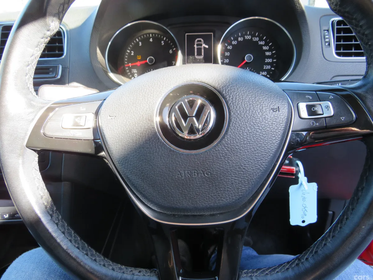 Volkswagen Polo Hatchback, Petrol, 2017, Red