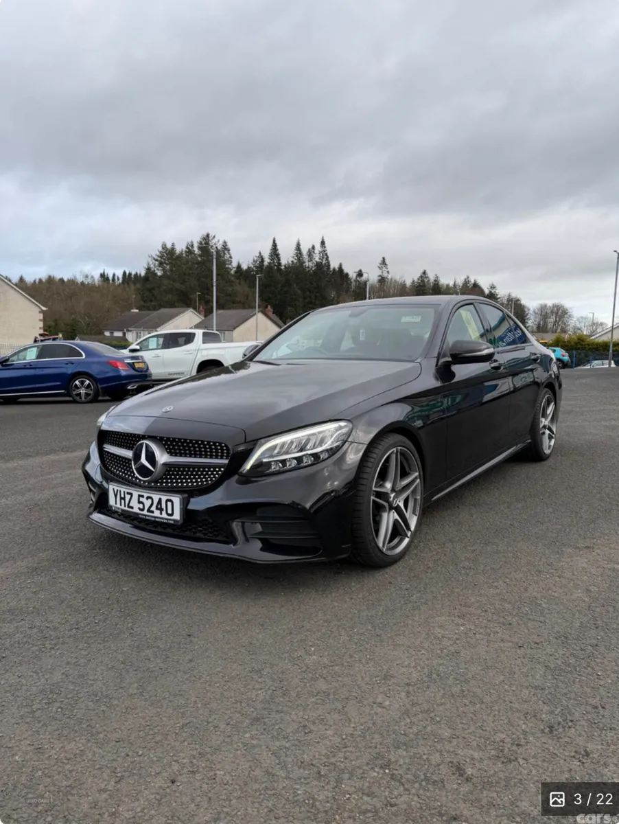 Mercedes-Benz C-Class Saloon, Diesel, 2019, Black