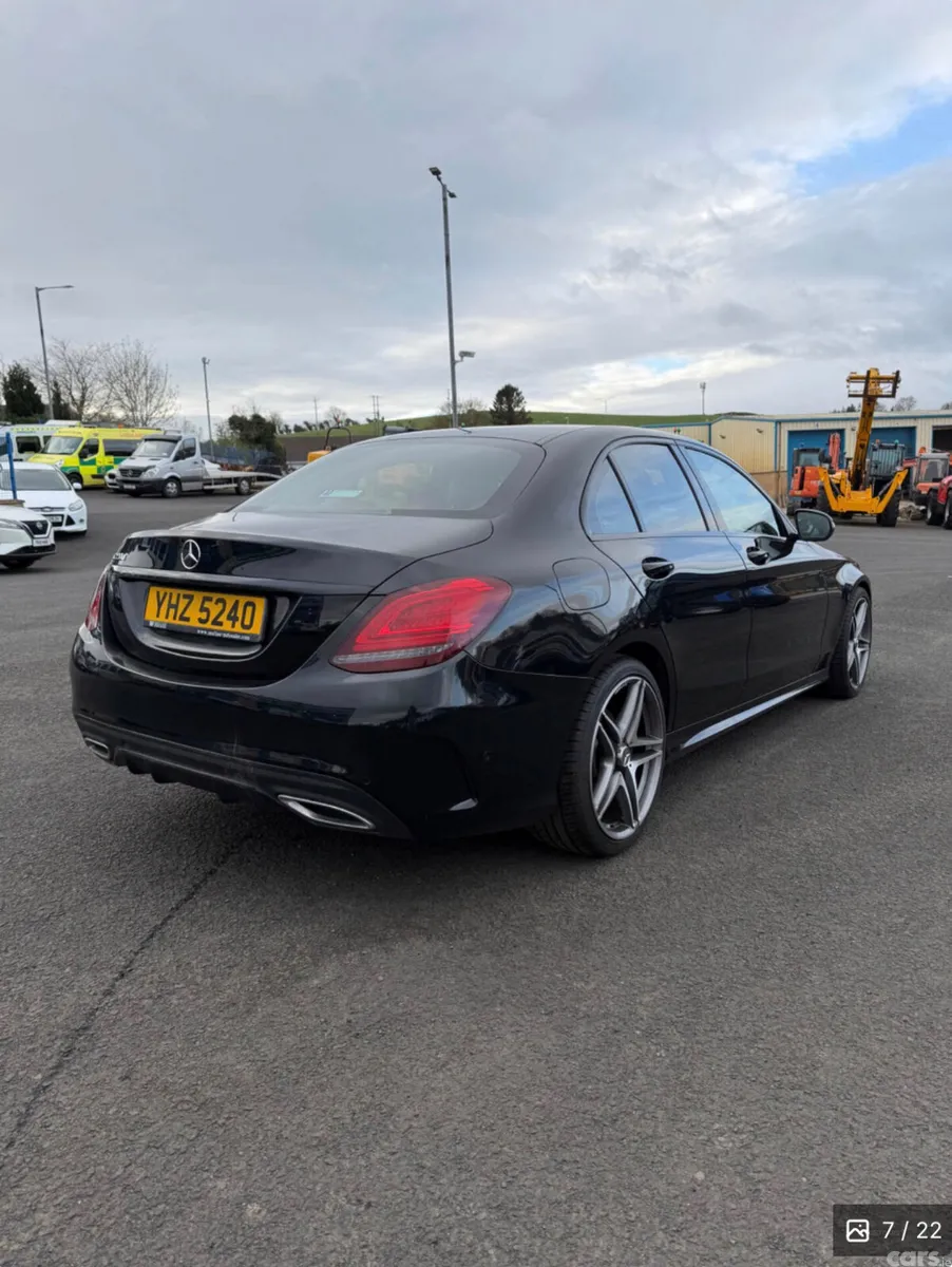 Mercedes-Benz C-Class Saloon, Diesel, 2019, Black