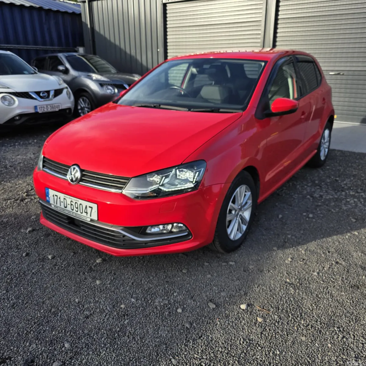 Volkswagen Polo Hatchback, Petrol, 2017, Red