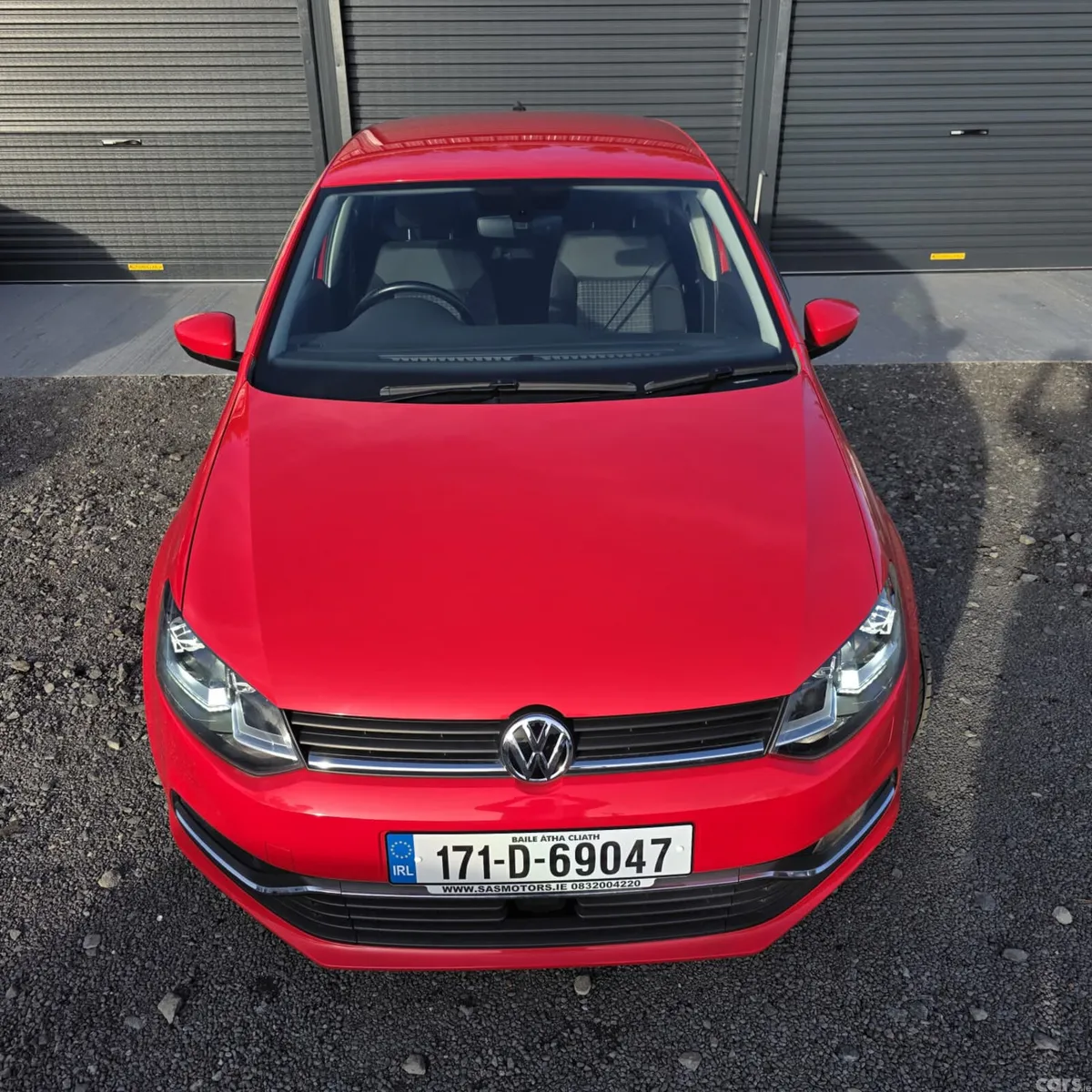 Volkswagen Polo Hatchback, Petrol, 2017, Red