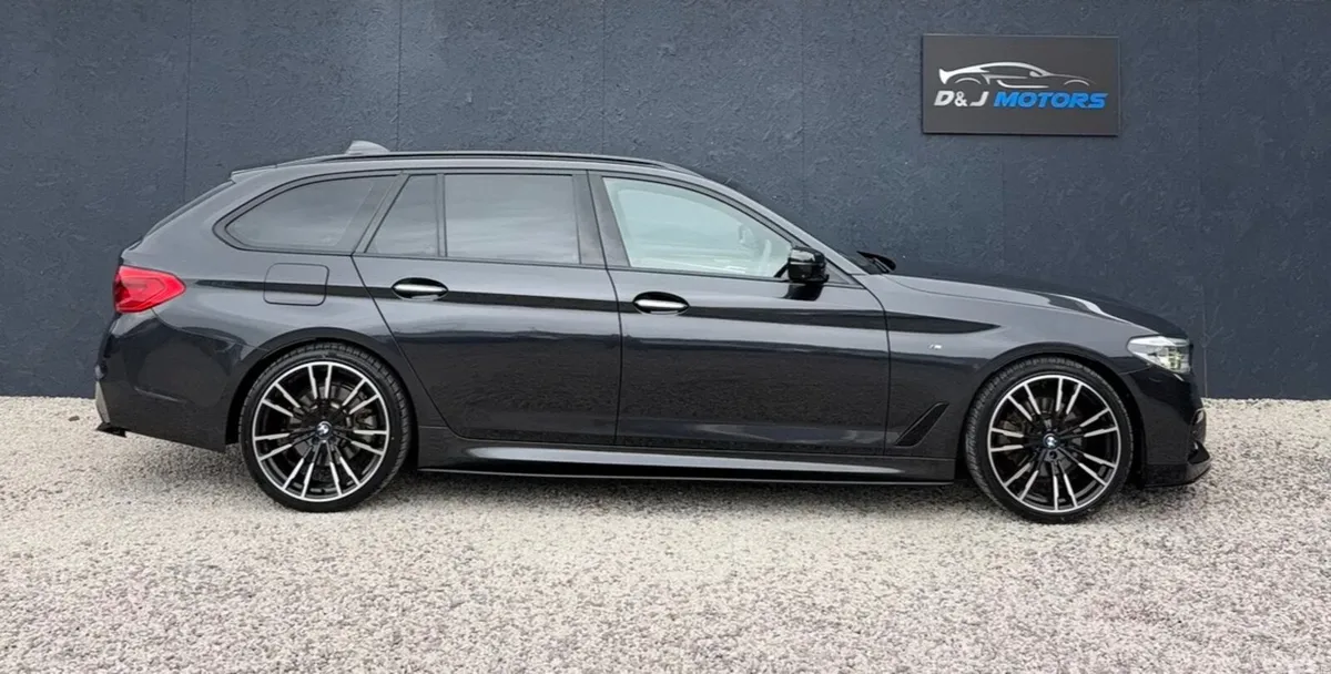 BMW 5-Series Estate, Diesel, 2018, Grey