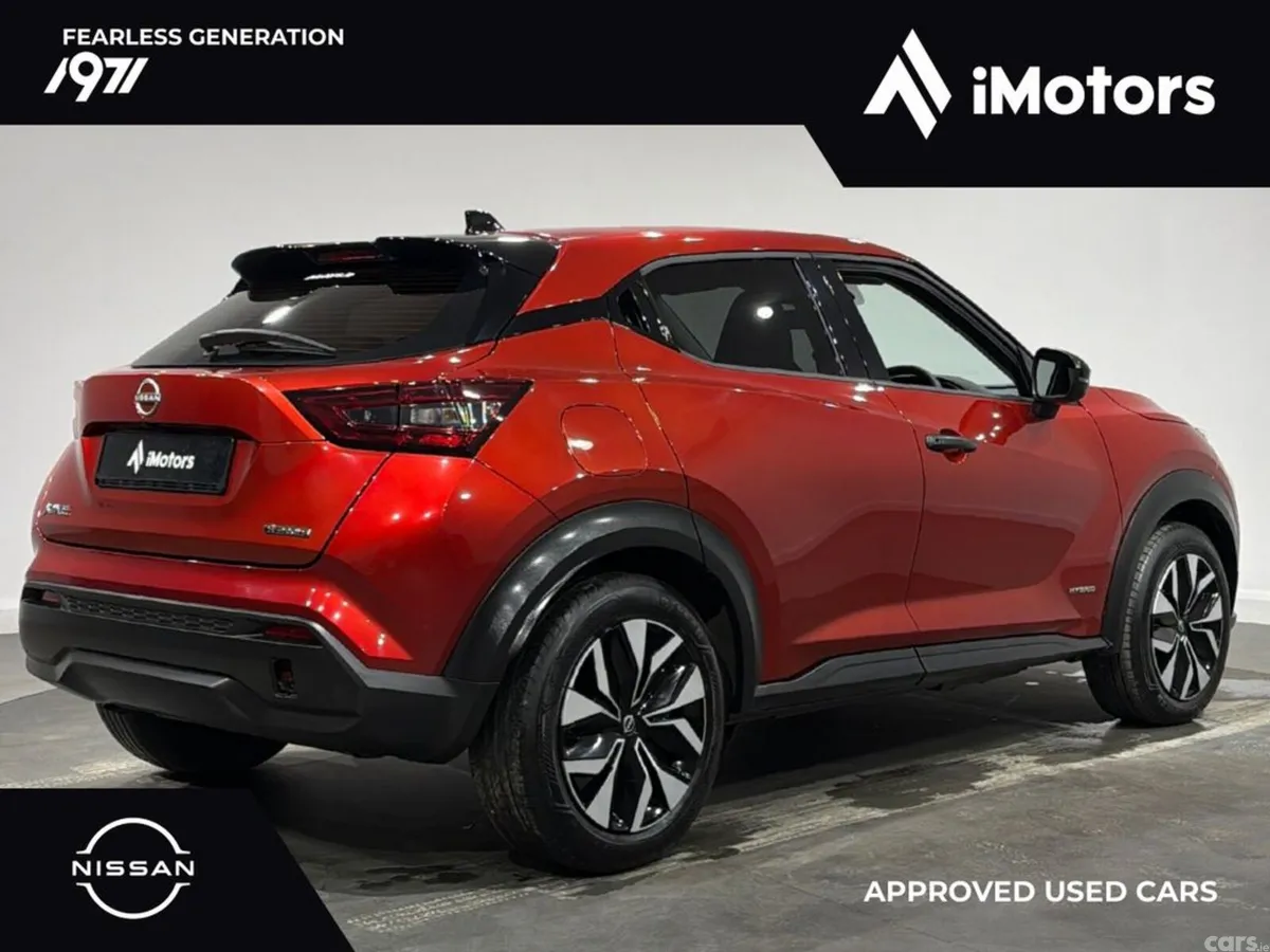 Nissan Juke SUV, Petrol Hybrid, 2026, Red