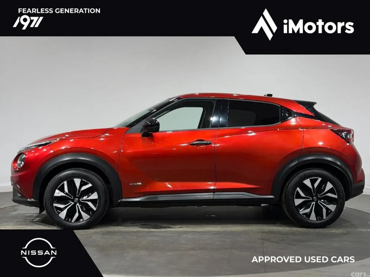Nissan Juke SUV, Petrol Hybrid, 2026, Red