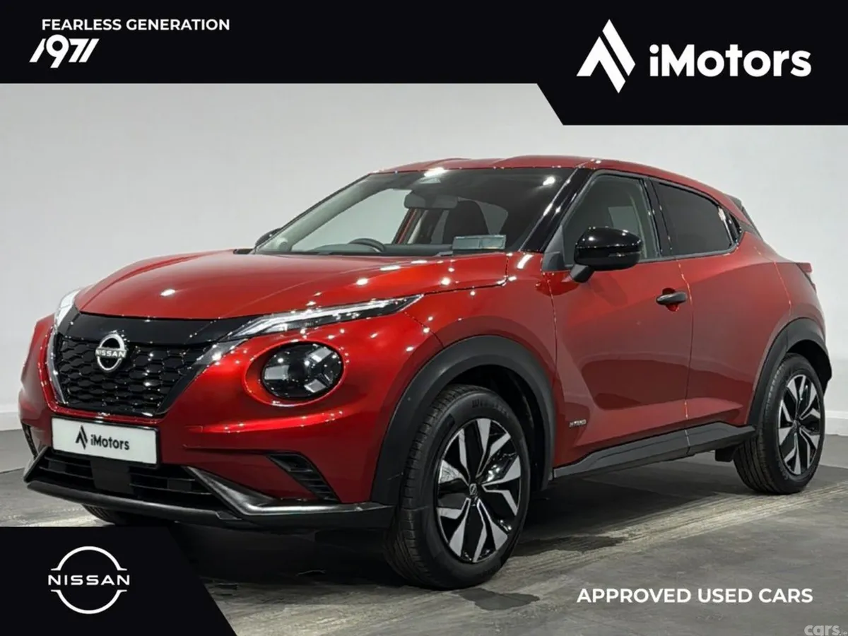 Nissan Juke SUV, Petrol Hybrid, 2026, Red