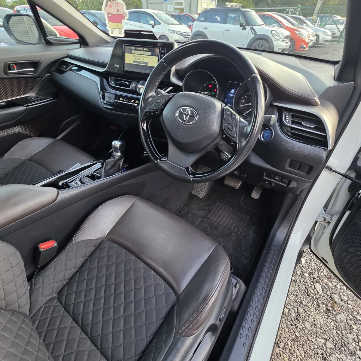 Toyota C-HR SUV, Petrol Hybrid, 2018, White