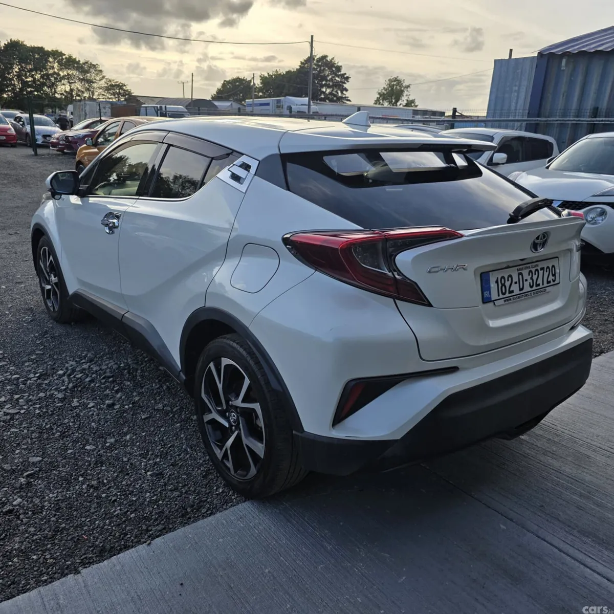 Toyota C-HR SUV, Petrol Hybrid, 2018, White