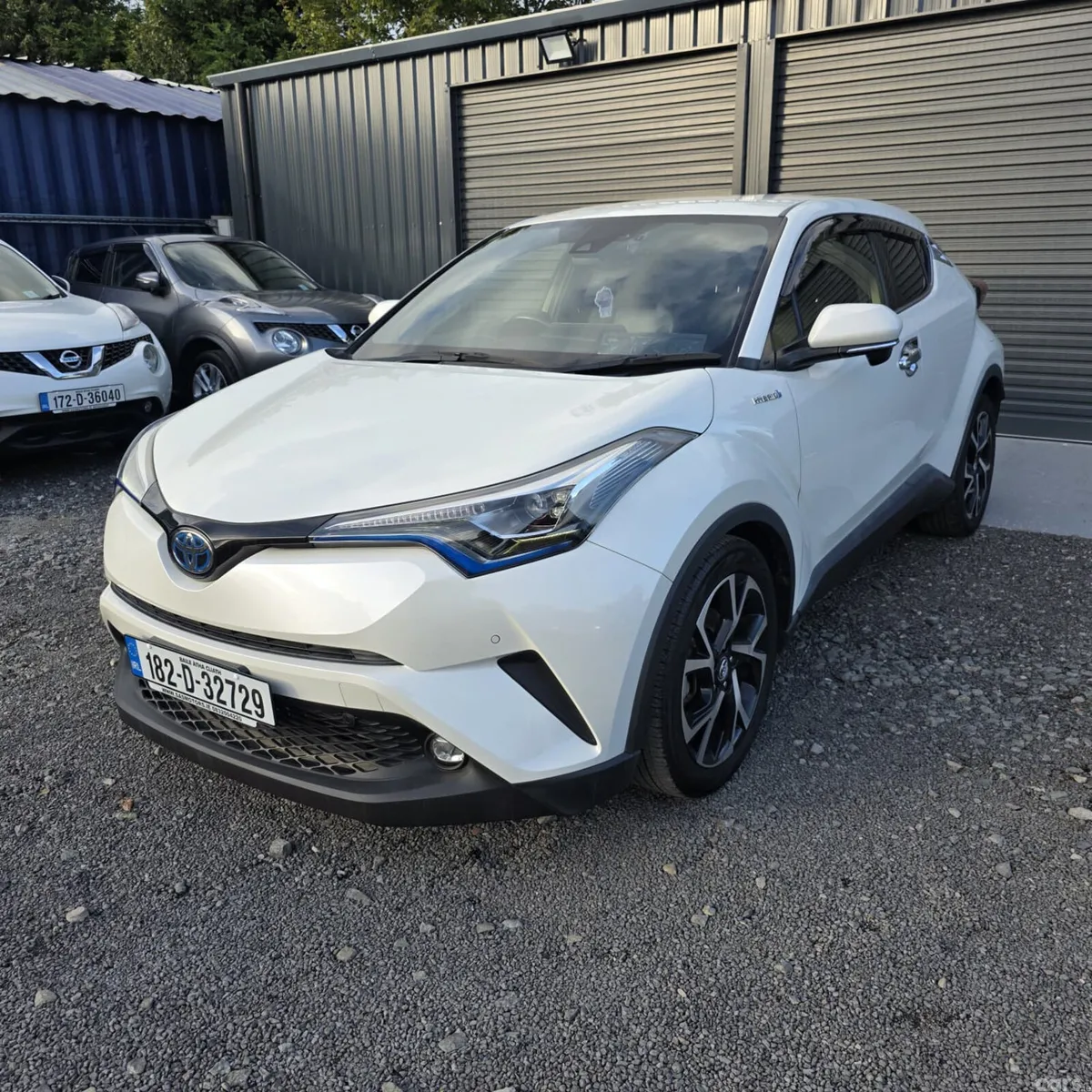 Toyota C-HR SUV, Petrol Hybrid, 2018, White