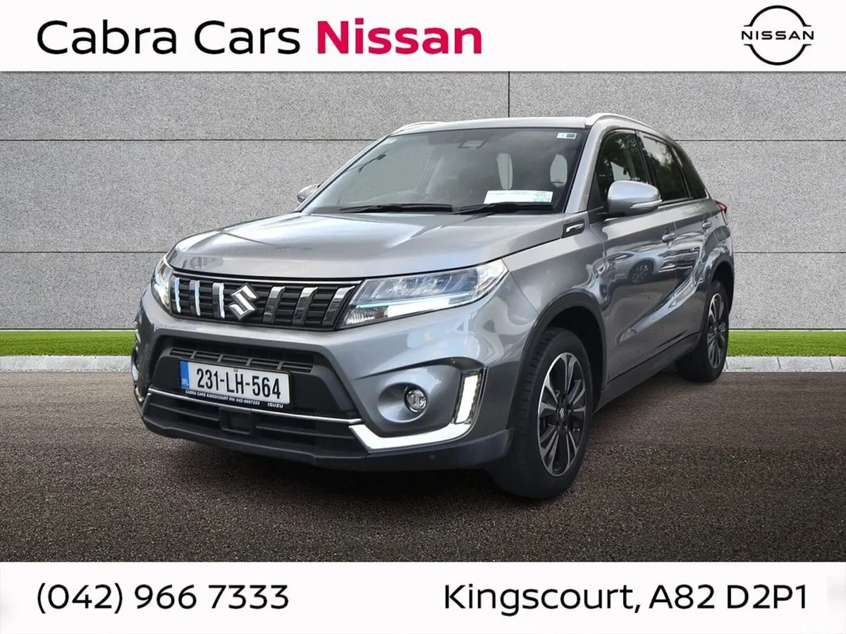 Suzuki Vitara SUV, Petrol Hybrid, 2023, Grey