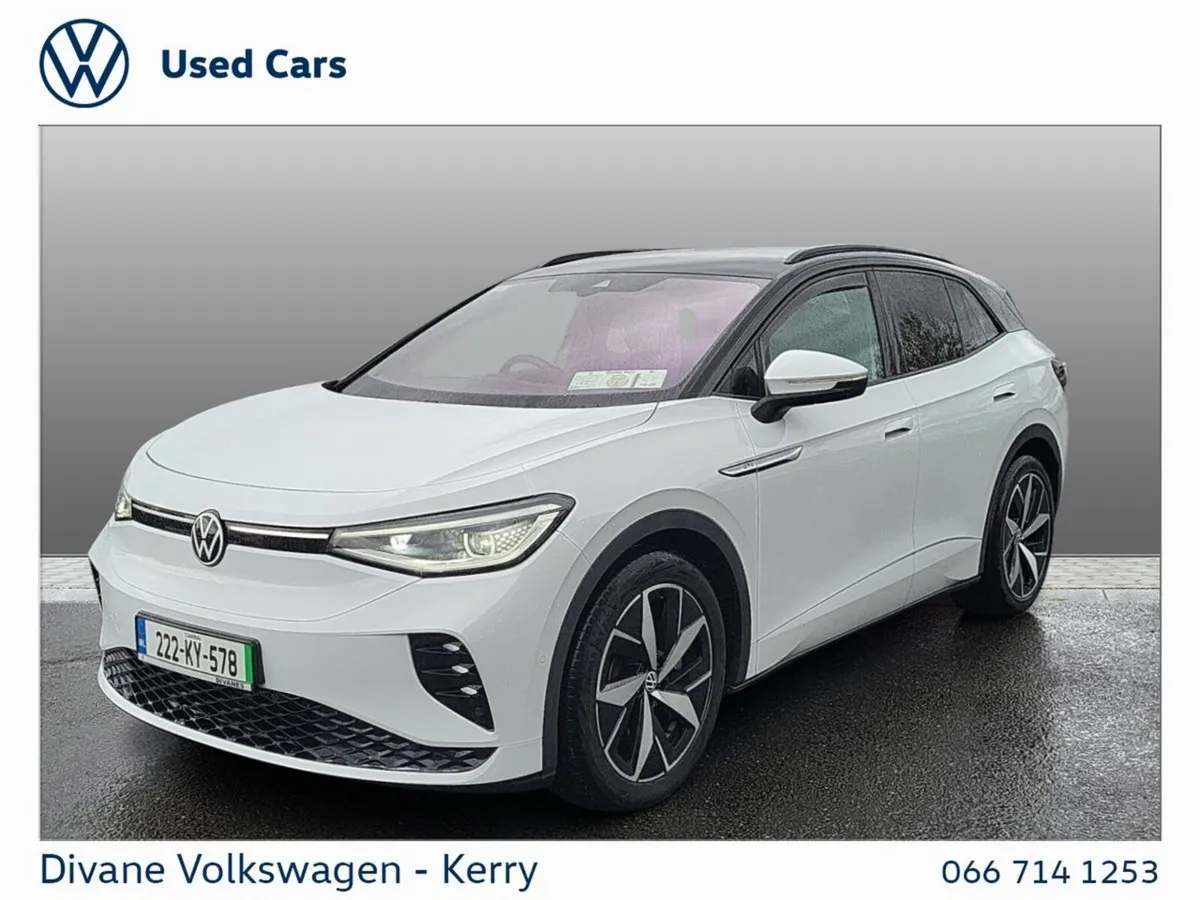 Volkswagen ID.4 SUV, Electric, 2022, White