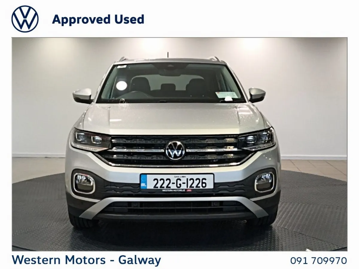 Volkswagen T-Cross Estate, Petrol, 2022, Grey