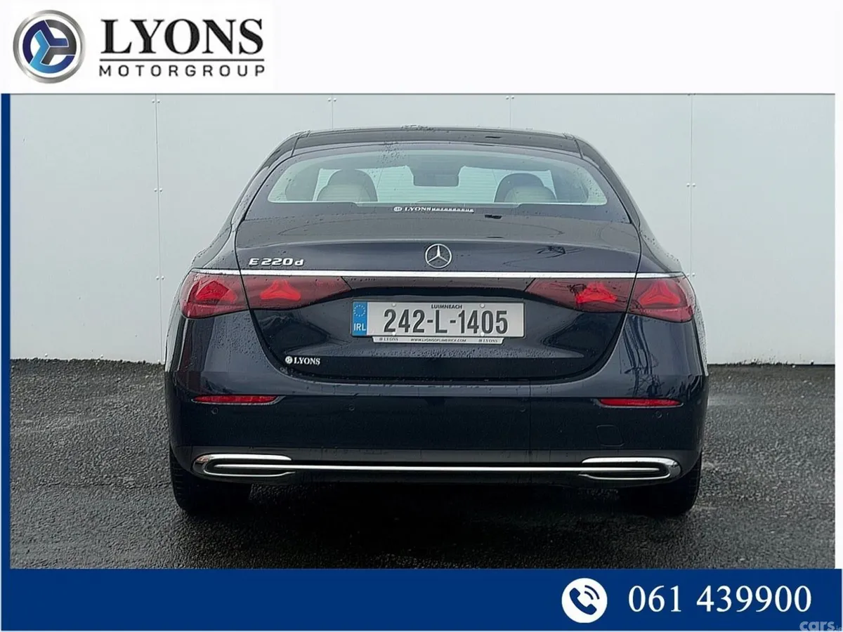 Mercedes-Benz E-Class Saloon, Diesel Hybrid, 2024, Blue