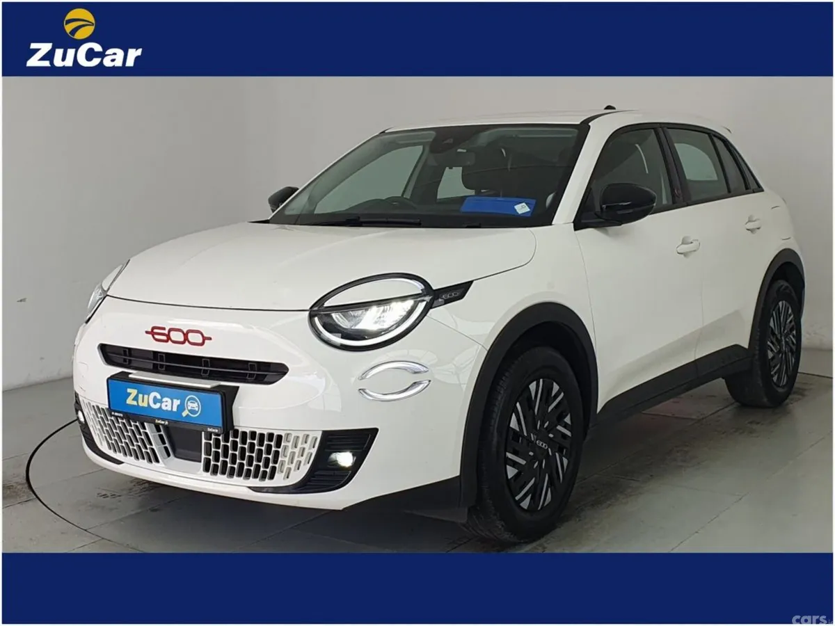 Fiat 600 Hatchback, Electric, 2025, White