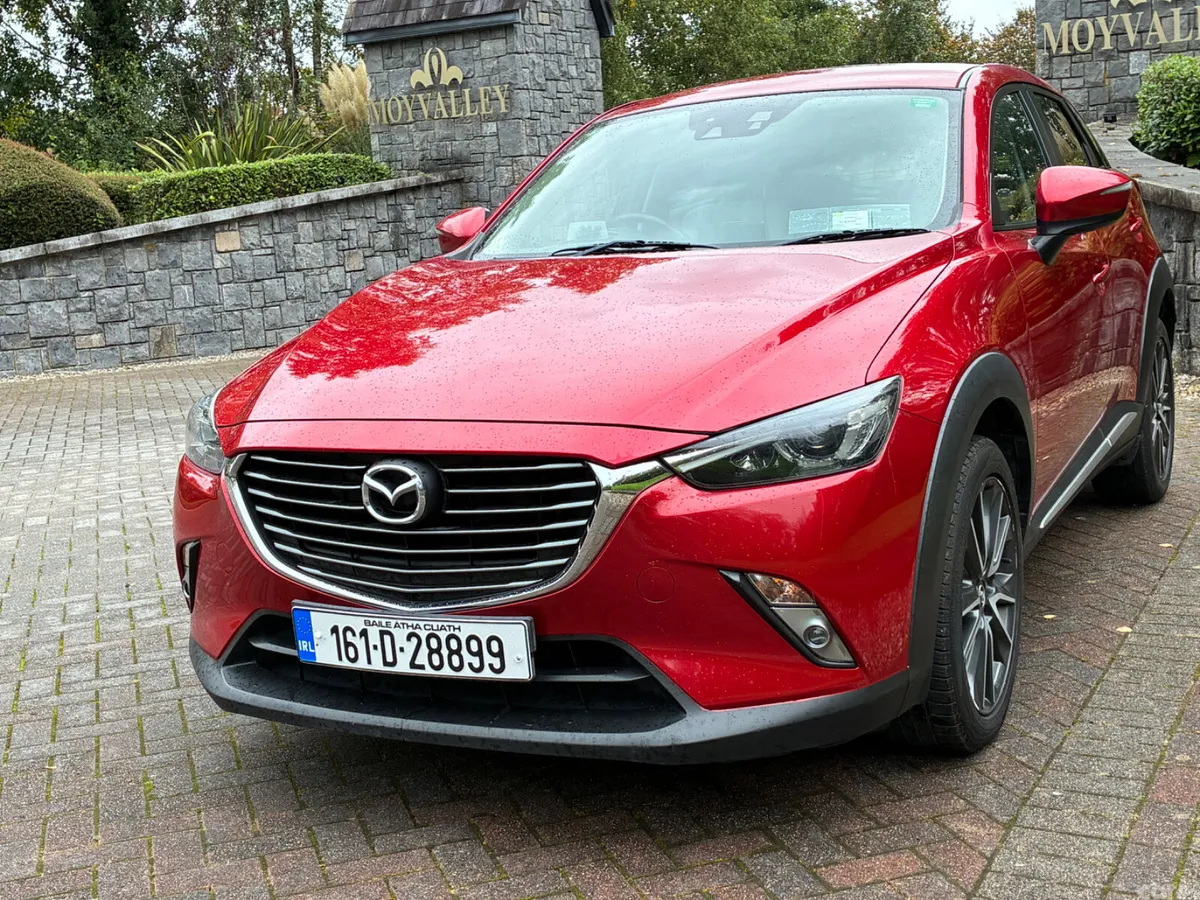 Mazda CX-3 SUV, Diesel, 2016, Red