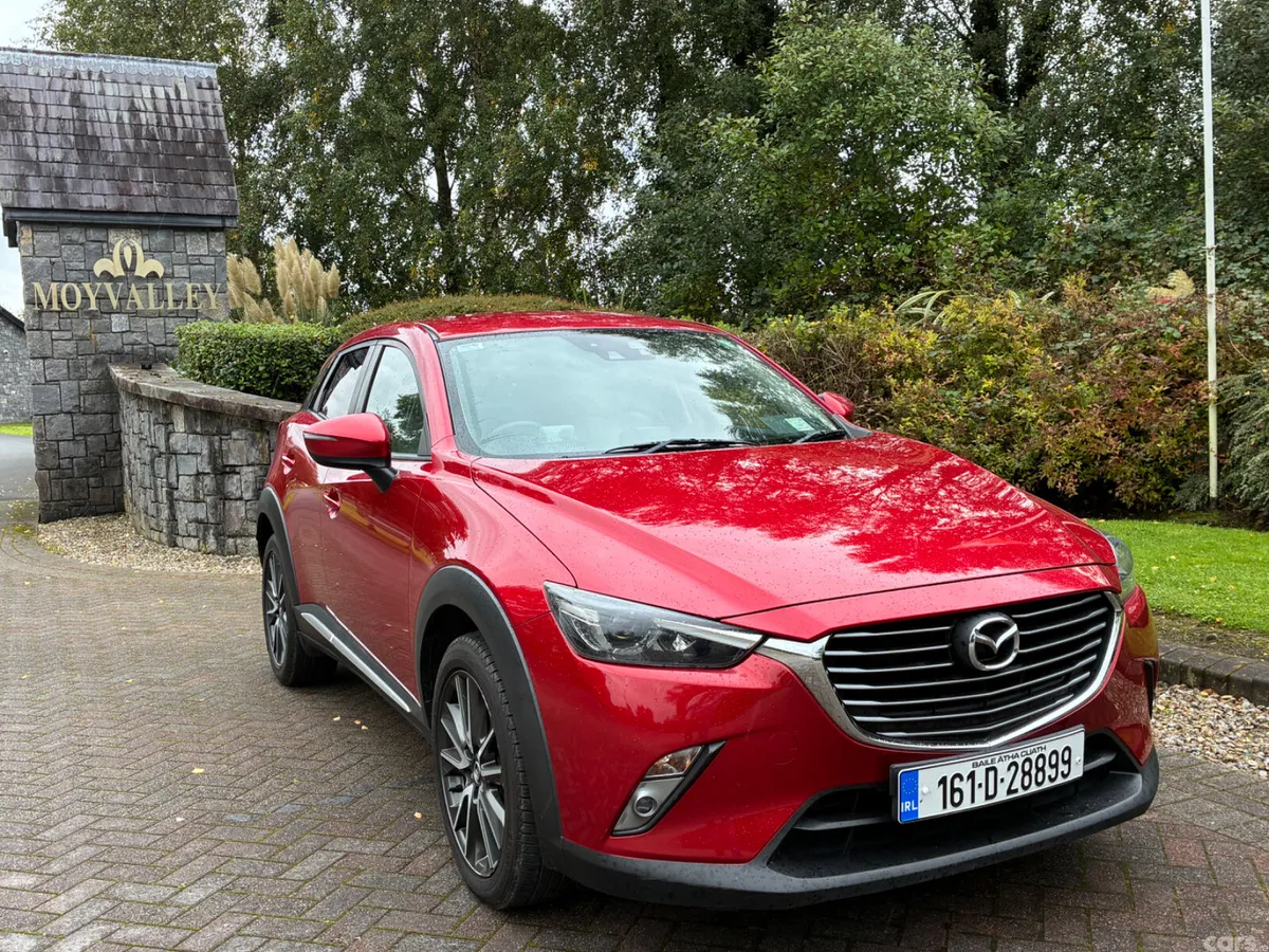 Mazda CX-3 SUV, Diesel, 2016, Red