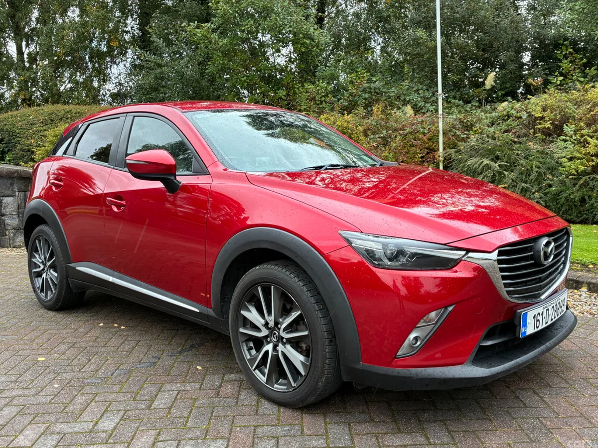 Mazda CX-3 SUV, Diesel, 2016, Red